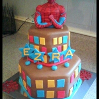 Spiderman Cake 