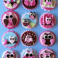 Owl Cupcake Toppers Was a fun day!