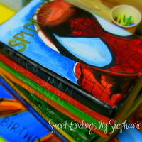 Spiderman Birthday Cake