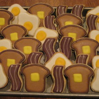 Breakfast Cookies Made some cookies for a breakfast pot luck at work. NFSC with glace