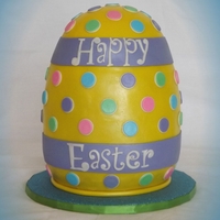 3D Easter Egg Cake