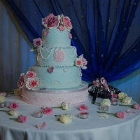 Vintage Romance So very excited, this was my first real wedding cake! So relieved nothing went wrong...! A vintage style 3-tier wedding cake, made up of 12...