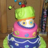 1317136254.jpg Topsy Turvy dummy cake.
