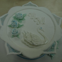 Royal Icing Collar Cake My first royal icing collar cake