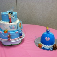 Cinderella First Birthday Cake Cinderella First Birthday Cake
