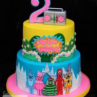 Yo Gabba Gabba Cake Yo Gabba Gabba Cake