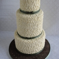 Green And Brown Baby Shower Cake