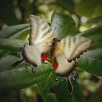 Butterfly Sugarpaste zebra swallowtail butterfly. Thank you for looking :)
