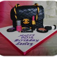 Channel Hand Bag Cake 