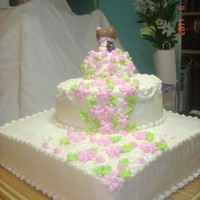 Little Wedding Cake this went with 15 dozen cupcakes.