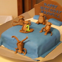 "5 Little Monkeys Jumping On The Bed" 