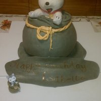 Jingle The Husky Pup Birthday Cake Jingle the Husky Pup Birthday Cake