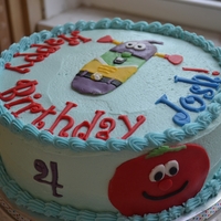 Larry Boy Veggietales Larry Boy cake