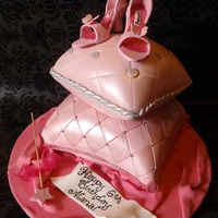 Princess Shoes Pillow Cake Had fun making making gumpaste shoes for the first time! Already planning what I want to do for the next one! I really learnt a lot of...