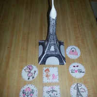 Eiffel Tower And France Themes For More Information Visit My Facebook Page At Httpswwwfacebookcompagesmis Creaciones En Azucarmy Su Eiffel Tower and France themes. For more information visit my FaceBook page at: https://www.facebook.com/pages/Mis-creaciones-en-azucarMy-...