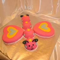 I Made A Butterfly! I made a Butterfly! Dark chocolate with butter cream icing covered with fondant. For a neighbor of ours.