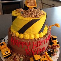 Construction Cake 