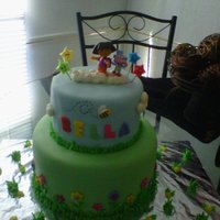 Dora Cake 2 Tier Dora the Explore Cake