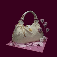 Louis Vouttin Handbag Birthday Cake