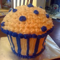 Giant Cupcake Cake 