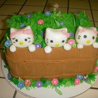 Hello Kitty Birthday Cake 