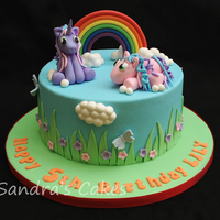 My Little Pony Cake All Decorations Are Hand Made In Fondant With A Little Added Tylo Powder For The Clouds I Used Royal Bakerys Cloud Tu My little pony cake, all decorations are hand made in fondant with a little added tylo powder, for the clouds I used Royal Bakery's...