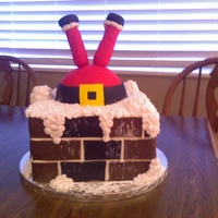 Ho, Ho, D'oh! Thanks to all of the CCer's and their inspiration. I couldn't get the light strand on him because I had to run my husband to the...