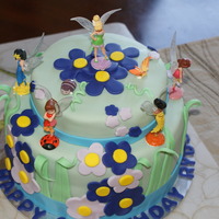 Tinkerbell Cake I was asked to make this for a little girl that turned 3.