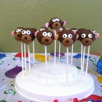 Monkey Cake Pops Monkeys!!