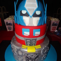 Transformers Cake 