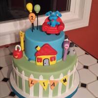 Blue's Clues Birthday Cake *