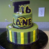 Gun & Shells Cake 