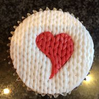 Knitted Cupcake Playing This Morning Making A Mould And Using One Of My Old Jumper Knitted cupcake!Playing this morning making a mould and using one of my old jumper!