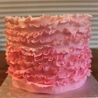Ruffle Cake 