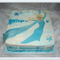 Elsa 2D MMF Elsa on B/C for my daughter's school party.
