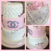 Chanel Cake For A Quincenera Chanel cake for a Quincenera