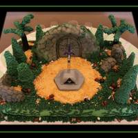Legend Of Zelda Groom's Cake