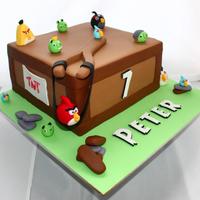 For A Little Boy Obsessed With Angry Birds Chocolate Mud Cake Covered With Chocolate Ganache My Very First Uploaded Picture Thanks For Lo For a little boy obsessed with angry birds. Chocolate mud cake covered with chocolate ganache. My very first uploaded picture. Thanks for...