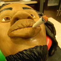 Bob Marley/rasta Man Cake