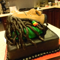 Bob Marley/rasta Man Cake