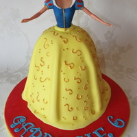 Snow White Doll Cake 