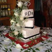 3 Tiered Wedding Cake 
