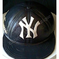 Ny Yankee Navy Blue Baseball Fondant Cap ny yankee navy blue baseball fondant cap