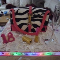 Purse Bag Cake 