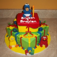 Sesame Street Babies Cakejpg 