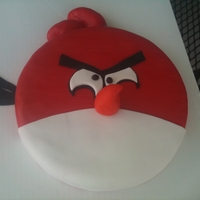 Angry Birds Bday Cake 