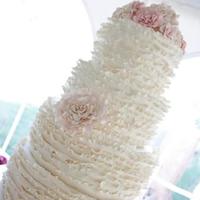 Ruffle Wedding Cake The Bride Brought Me A Photo Of The Maggie Austen Ruffle Cake And Wanted Something Similar Yet Bigger Photo Courtesy Ruffle Wedding Cake. The bride brought me a photo of the Maggie Austen ruffle cake and wanted something similar yet bigger. Photo courtesy...