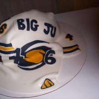 Nashville Storms I DECIDED TO TRY MAKING A FOOTBALL CAKE WITH TEXTURE. I USED A LIGHTING FIXTURE COVERING, PURCHASED AT A LOCAL HARDWARD STORE. IT TURNED...