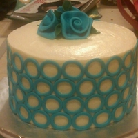 Circles Just a quicky cake done for the Boys and Girls club monthly birthday party. Cake is chocolate with raspberry mousse filling. Buttercream...