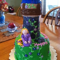 Rapunzel Cake 3rd Birthday Rapunzel Cake